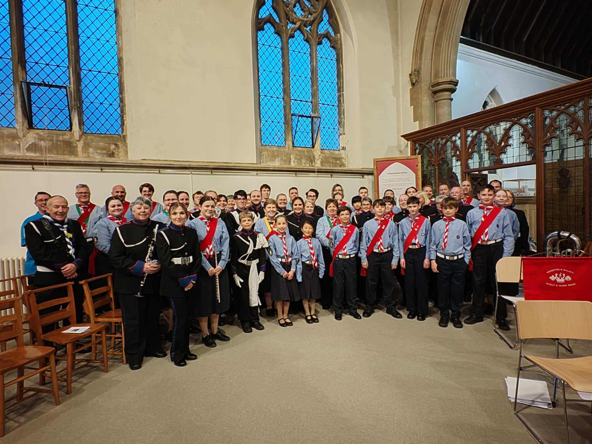 Joint concert with the Wight Diamonds Marching Band